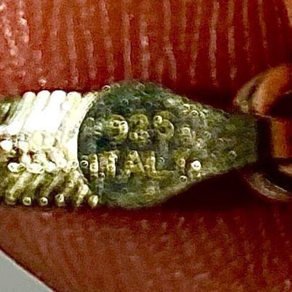 AOC Stunning 22” Twisted Sterling 925 Silver Necklace - Picture 10 of 11